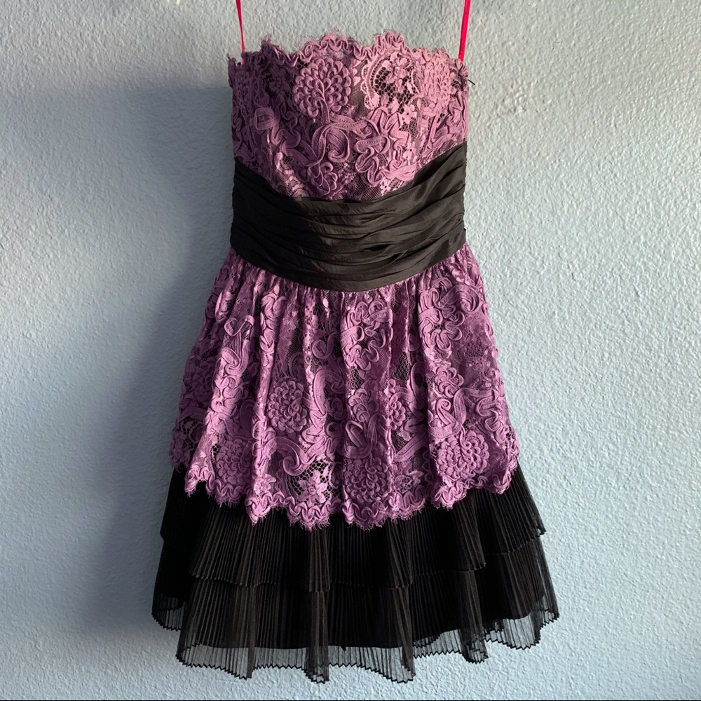 Betsey Johnson strapless dress size 8